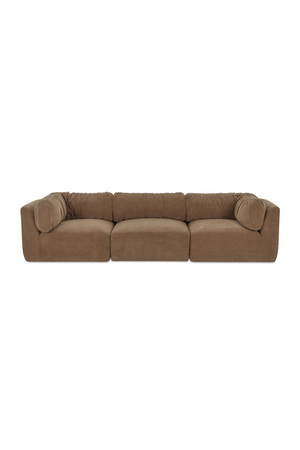   Modern European furniture - Chenille 3-Seater Sofa - www.oroa.com | Oroa.com