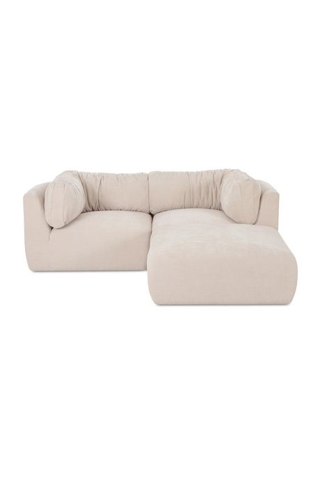  Modern European furniture - Chenille Sectional Corner Sofa - www.oroa.com | Oroa.com