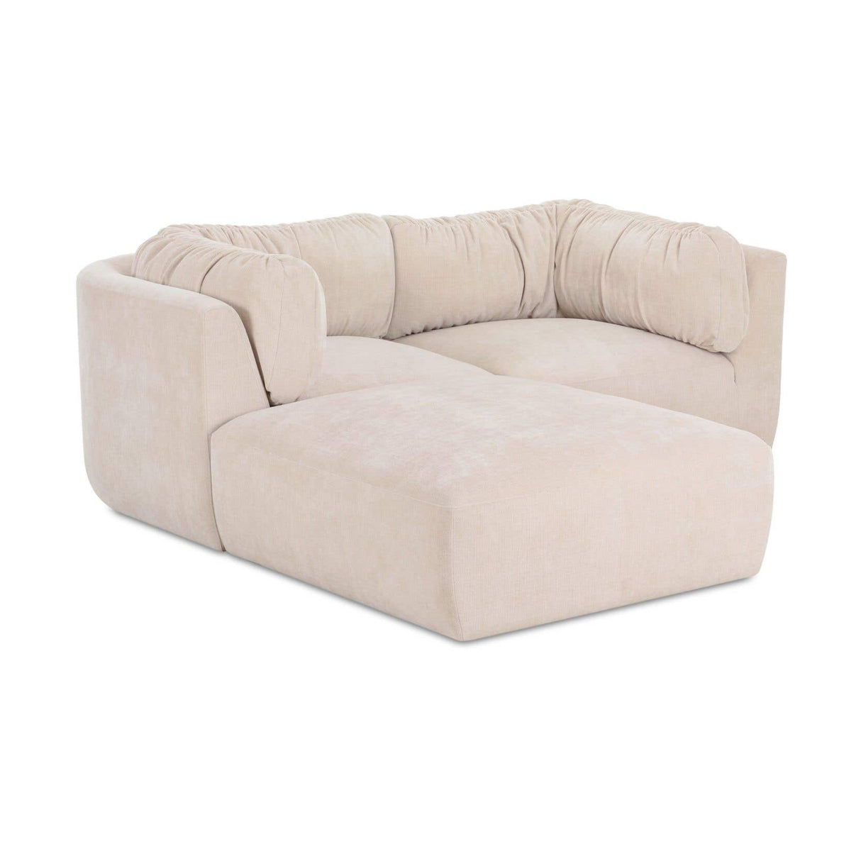   Modern European furniture - Chenille Sectional Corner Sofa - www.oroa.com | Oroa.com
