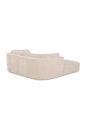   Modern European furniture - Chenille Sectional Corner Sofa - www.oroa.com | Oroa.com