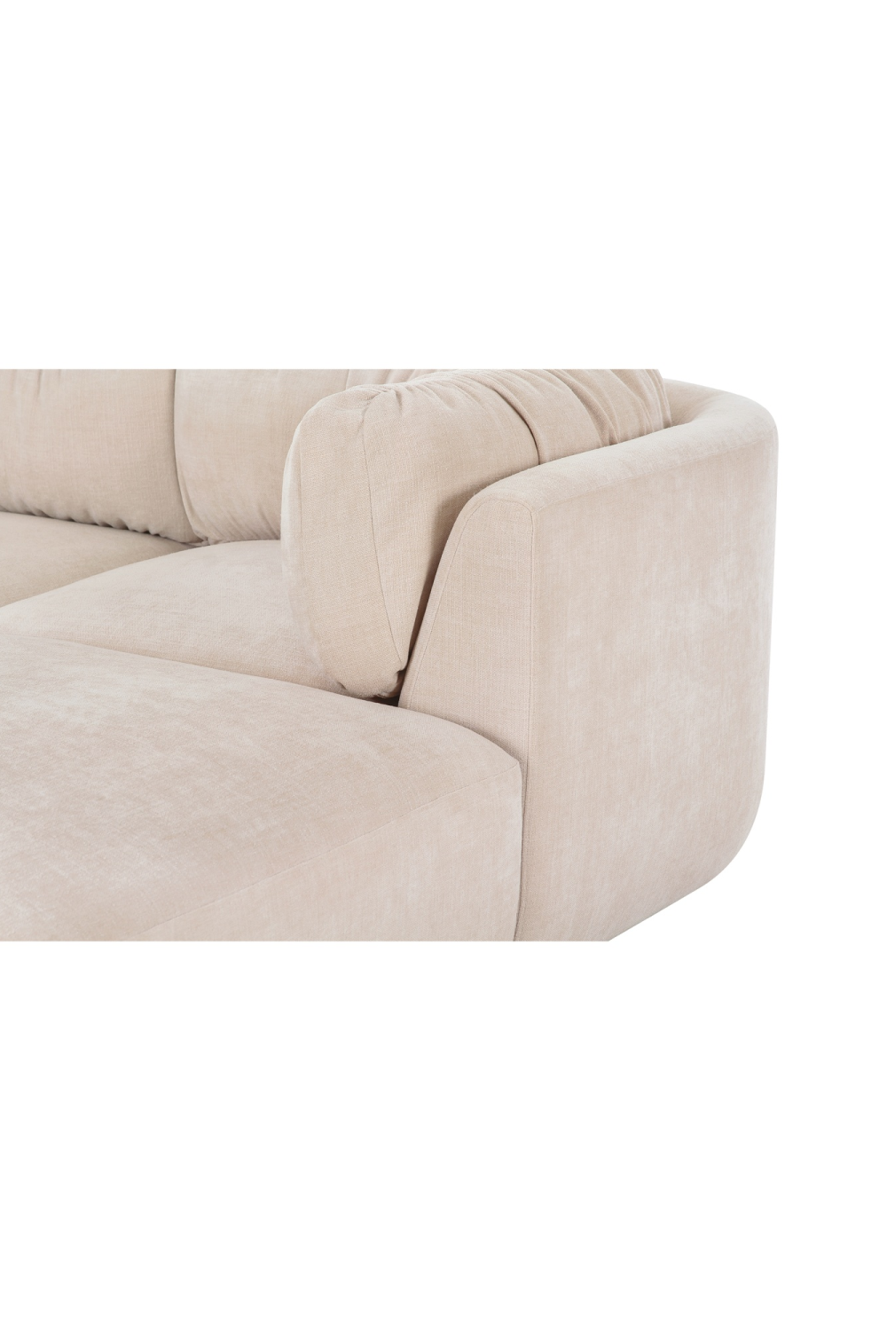   Modern European furniture - Chenille Sectional Corner Sofa - www.oroa.com | Oroa.com