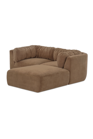   Modern European furniture - Chenille Sectional Corner Sofa - www.oroa.com | Oroa.com