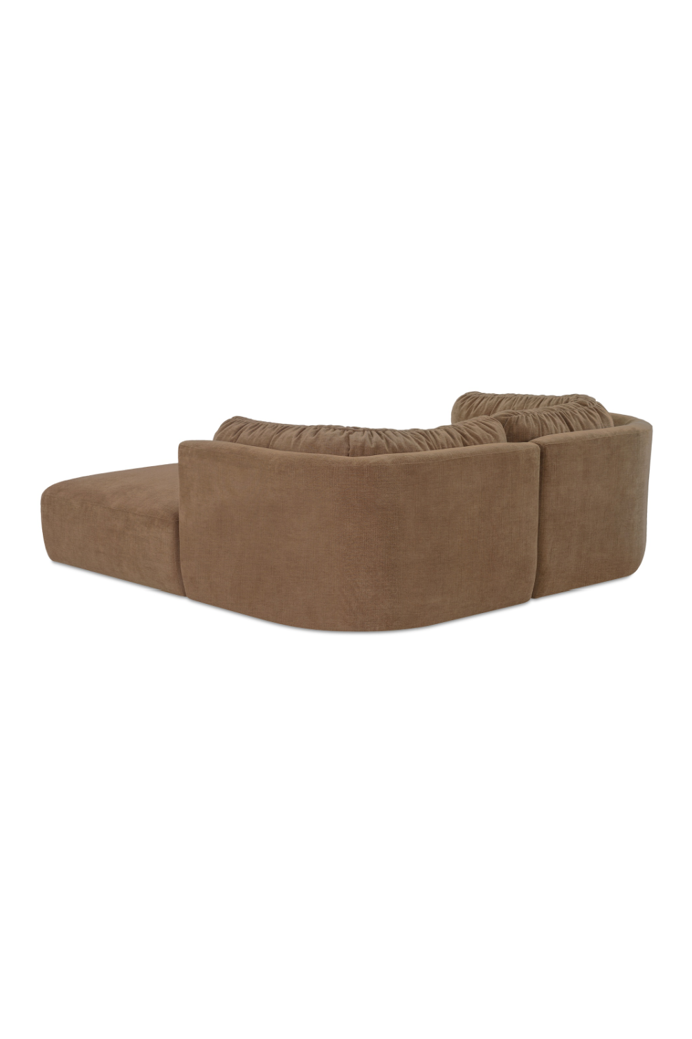   Modern European furniture - Chenille Sectional Corner Sofa - www.oroa.com | Oroa.com