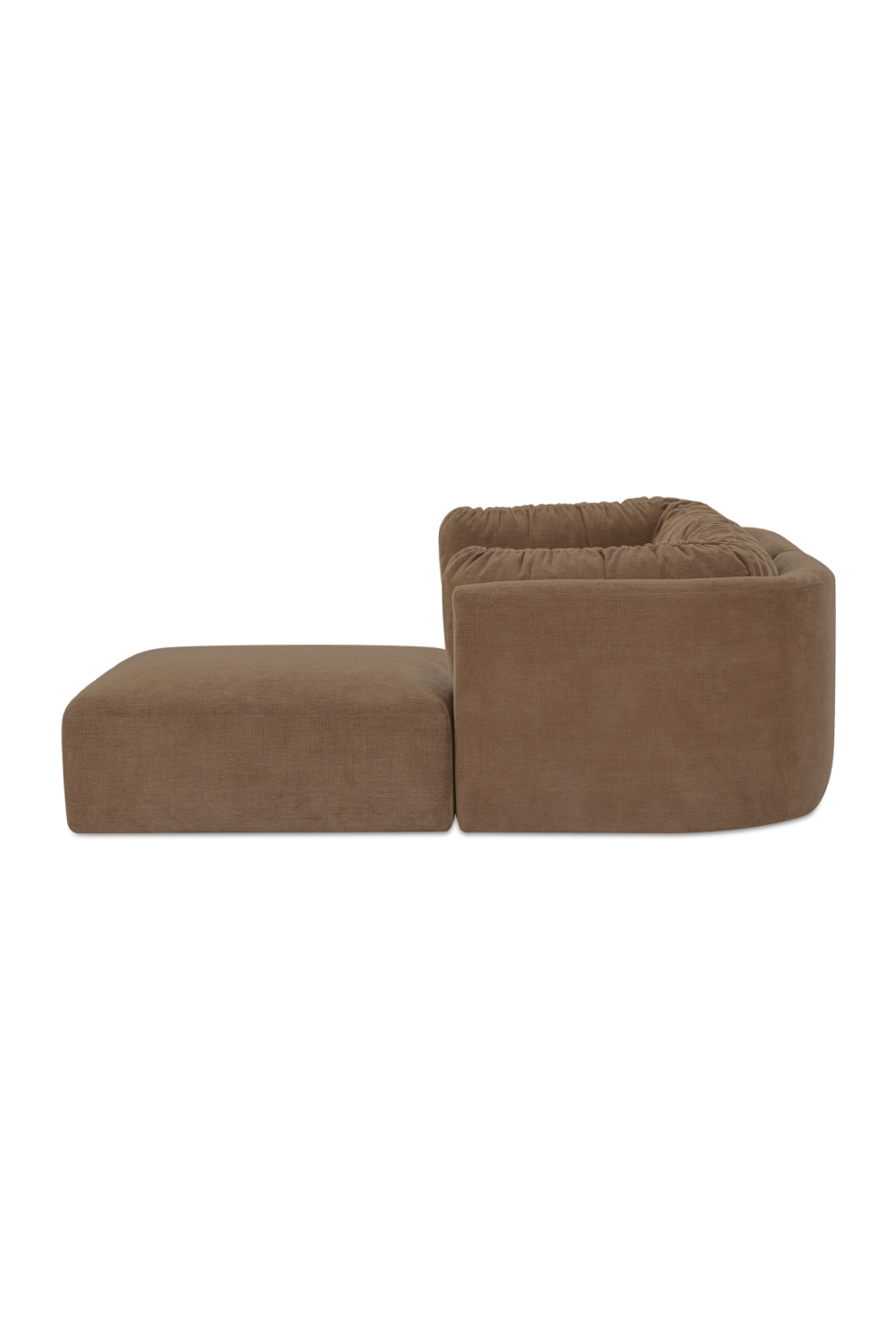   Modern European furniture - Chenille Sectional Corner Sofa - www.oroa.com | Oroa.com