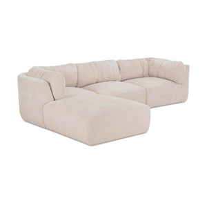   Modern European furniture - Chenille Lounge Modular Sofa - www.oroa.com | Oroa.com