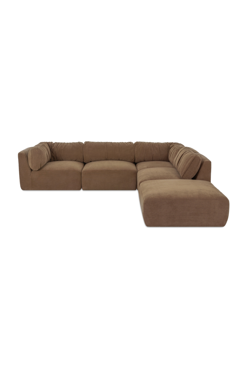   Modern European furniture - Chenille Modular Sofa - www.oroa.com | Oroa.com