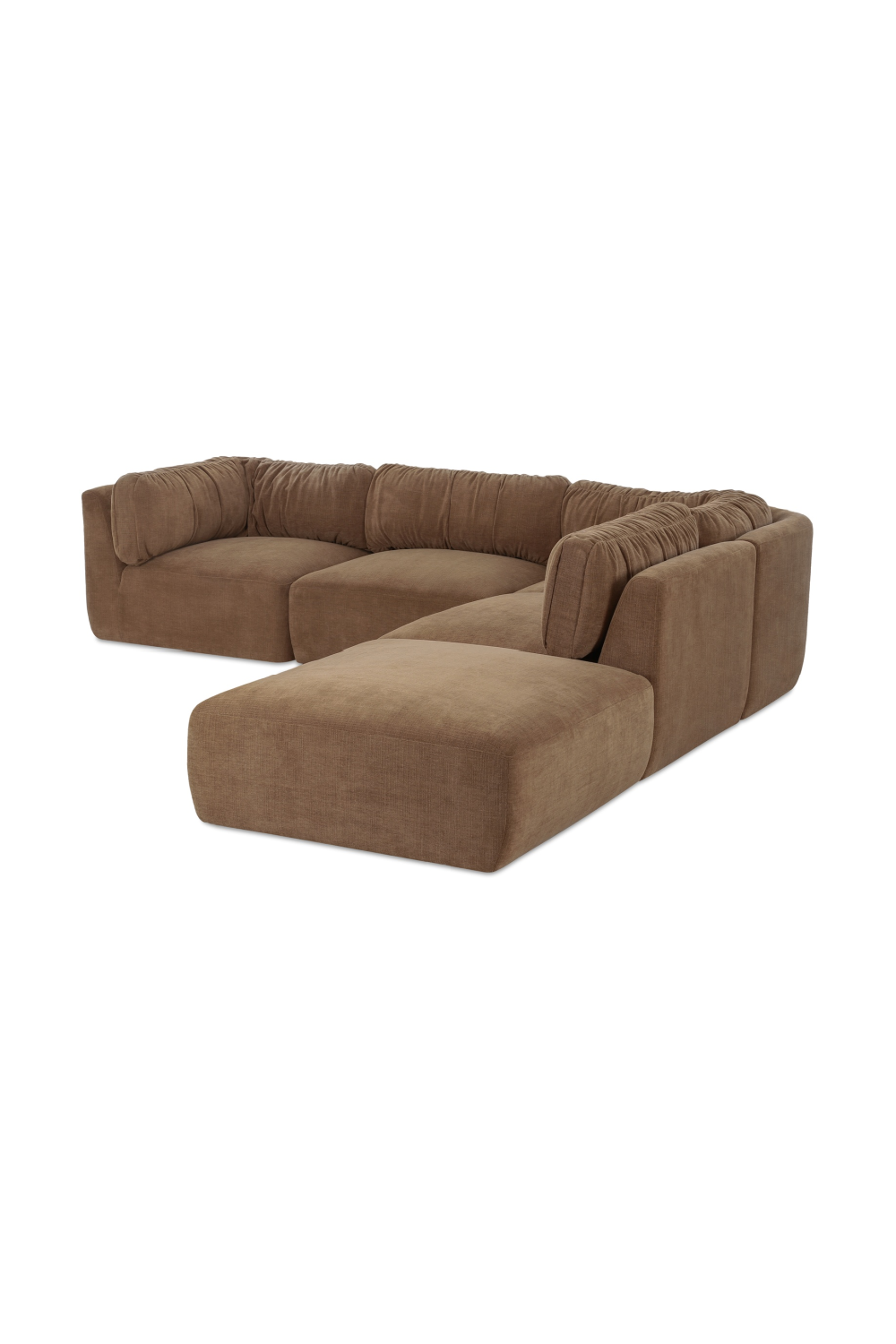   Modern European furniture - Chenille Modular Sofa - www.oroa.com | Oroa.com