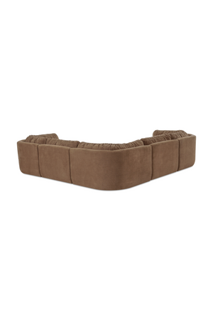   Modern European furniture - Chenille L-Shaped Modular Sofa - www.oroa.com | Oroa.com