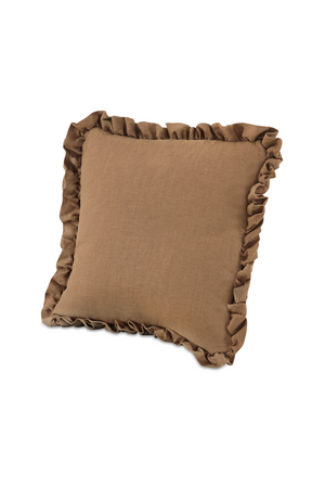   Modern European furniture - Ruffled-Edge Linen Cushion - www.oroa.com | Oroa.com