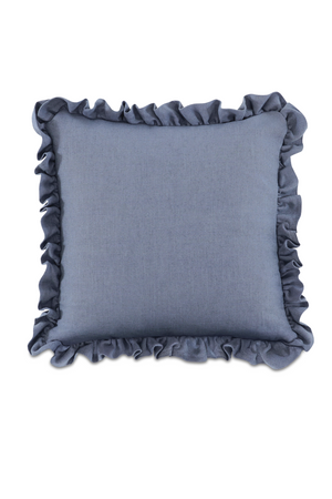   Modern European furniture - Ruffled-Edge Linen Cushion - www.oroa.com | Oroa.com