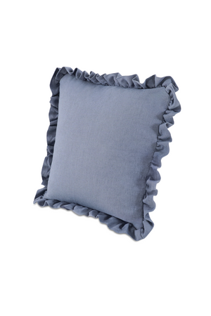   Modern European furniture - Ruffled-Edge Linen Cushion - www.oroa.com | Oroa.com
