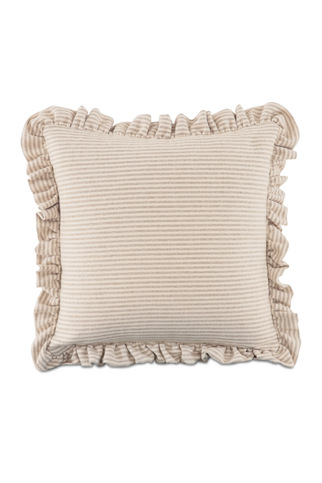   Modern European furniture - Ruffled-Edge Linen Cushion - www.oroa.com | Oroa.com