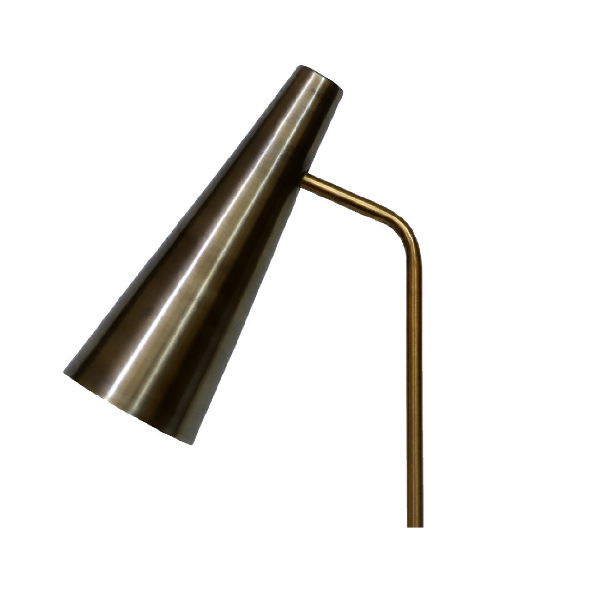   Modern European furniture - Brass Conical Table Lamp - www.oroa.com | Oroa.com