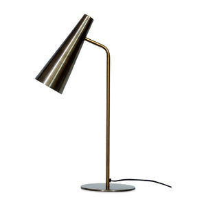   Modern European furniture - Brass Conical Table Lamp - www.oroa.com | Oroa.com