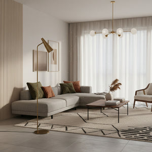   Modern European furniture - Conical Iron Floor Lamp - www.oroa.com | Oroa.com