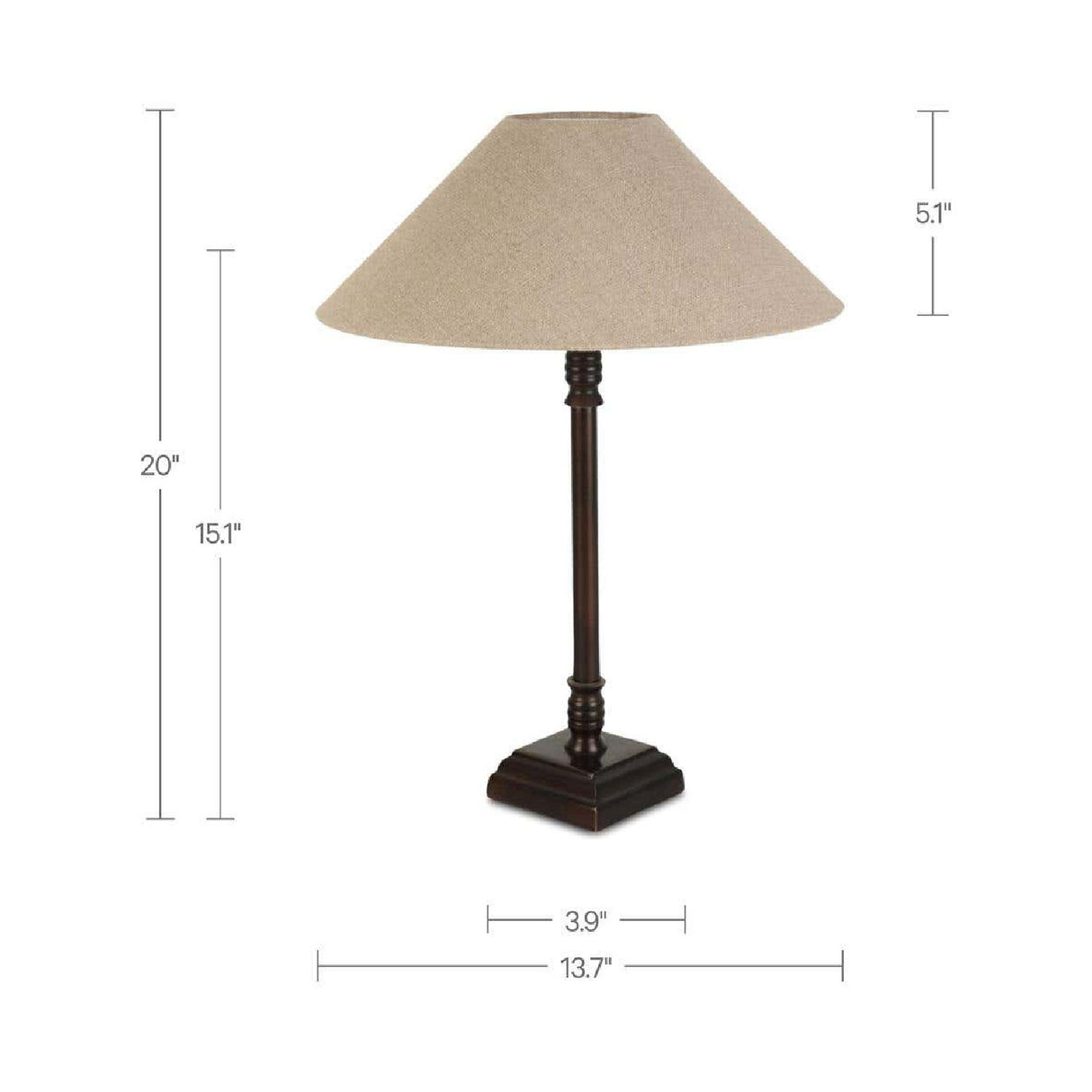   Modern European furniture - Linen Shade Table Lamp - www.oroa.com | Oroa.com