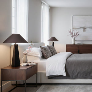   Modern European furniture - Aged Black Table Lamp - www.oroa.com | Oroa.com