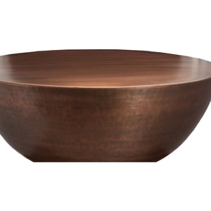   Modern European furniture - Metallic Round Coffee Table - www.oroa.com | Oroa.com