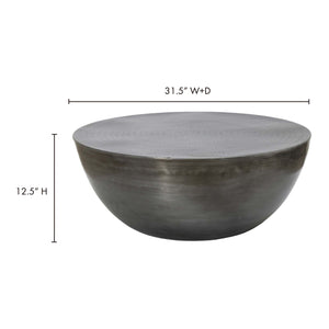   Modern European furniture - Metallic Round Coffee Table - www.oroa.com | Oroa.com
