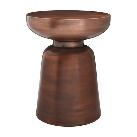   Modern European furniture - Antique Copper Accent Table - www.oroa.com | Oroa.com
