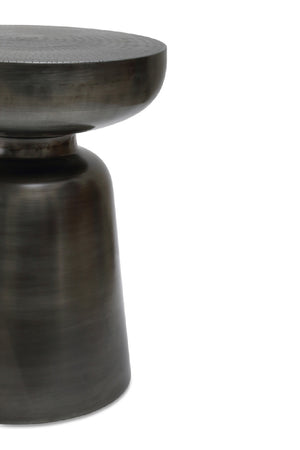   Modern European furniture - Antique Nickel Accent Table - www.oroa.com | Oroa.com