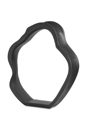   Modern European furniture - Black Abstract Tabletop Sculpture - www.oroa.com | Oroa.com