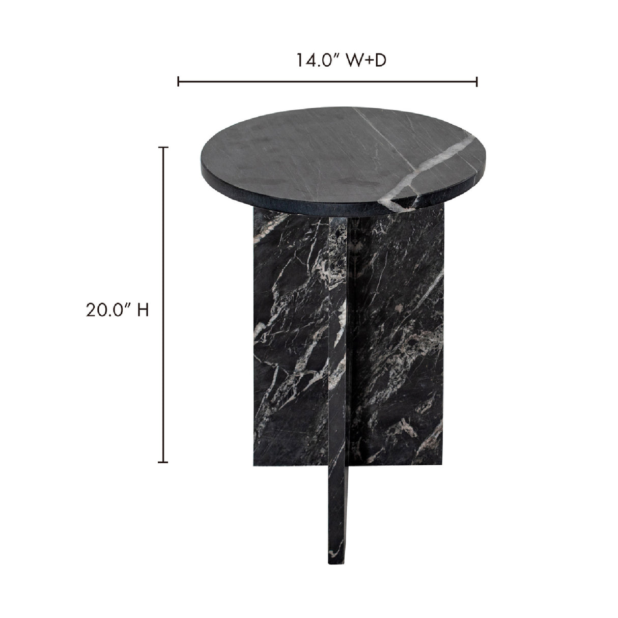  Modern European furniture - Round Marble Modern Accent Table - www.oroa.com | Oroa.com