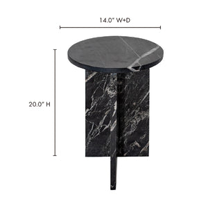   Modern European furniture - Round Marble Modern Accent Table - www.oroa.com | Oroa.com