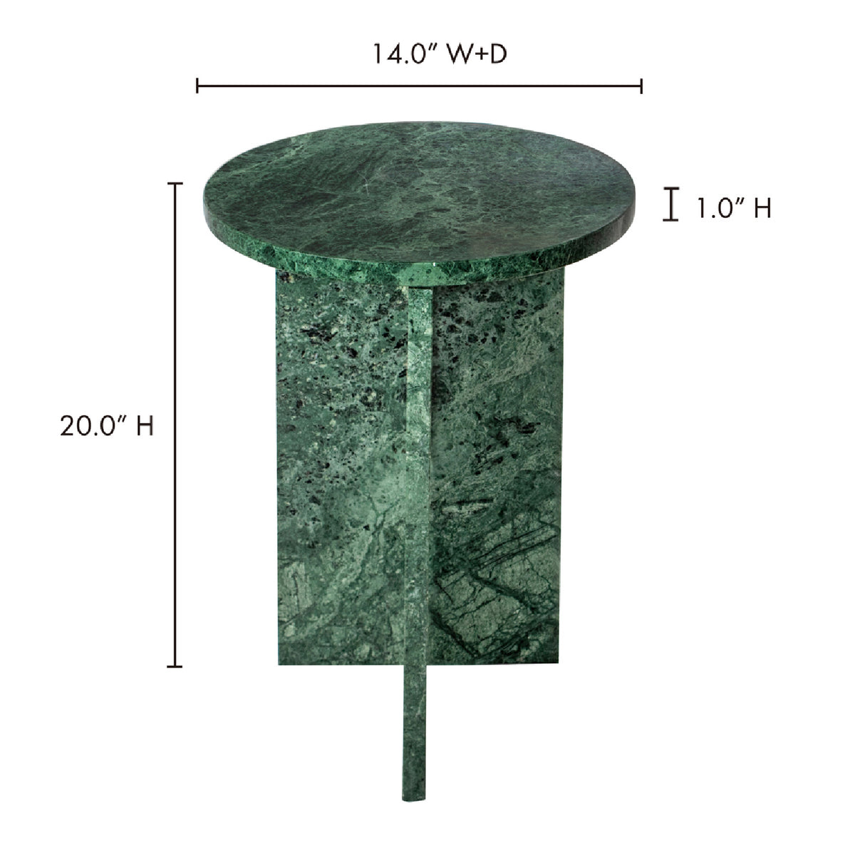   Modern European furniture - Round Marble Modern Accent Table - www.oroa.com | Oroa.com