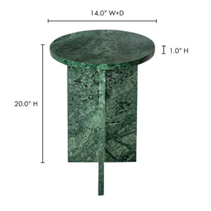   Modern European furniture - Round Marble Modern Accent Table - www.oroa.com | Oroa.com