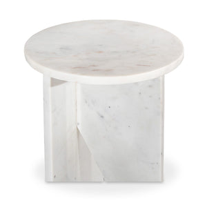   Modern European furniture - Round Marble Modern Accent Table - www.oroa.com | Oroa.com