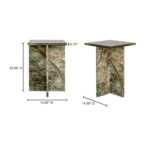   Modern European furniture - Marble Square Accent Table - www.oroa.com | Oroa.com