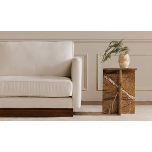   Modern European furniture - Marble Square Accent Table - www.oroa.com | Oroa.com