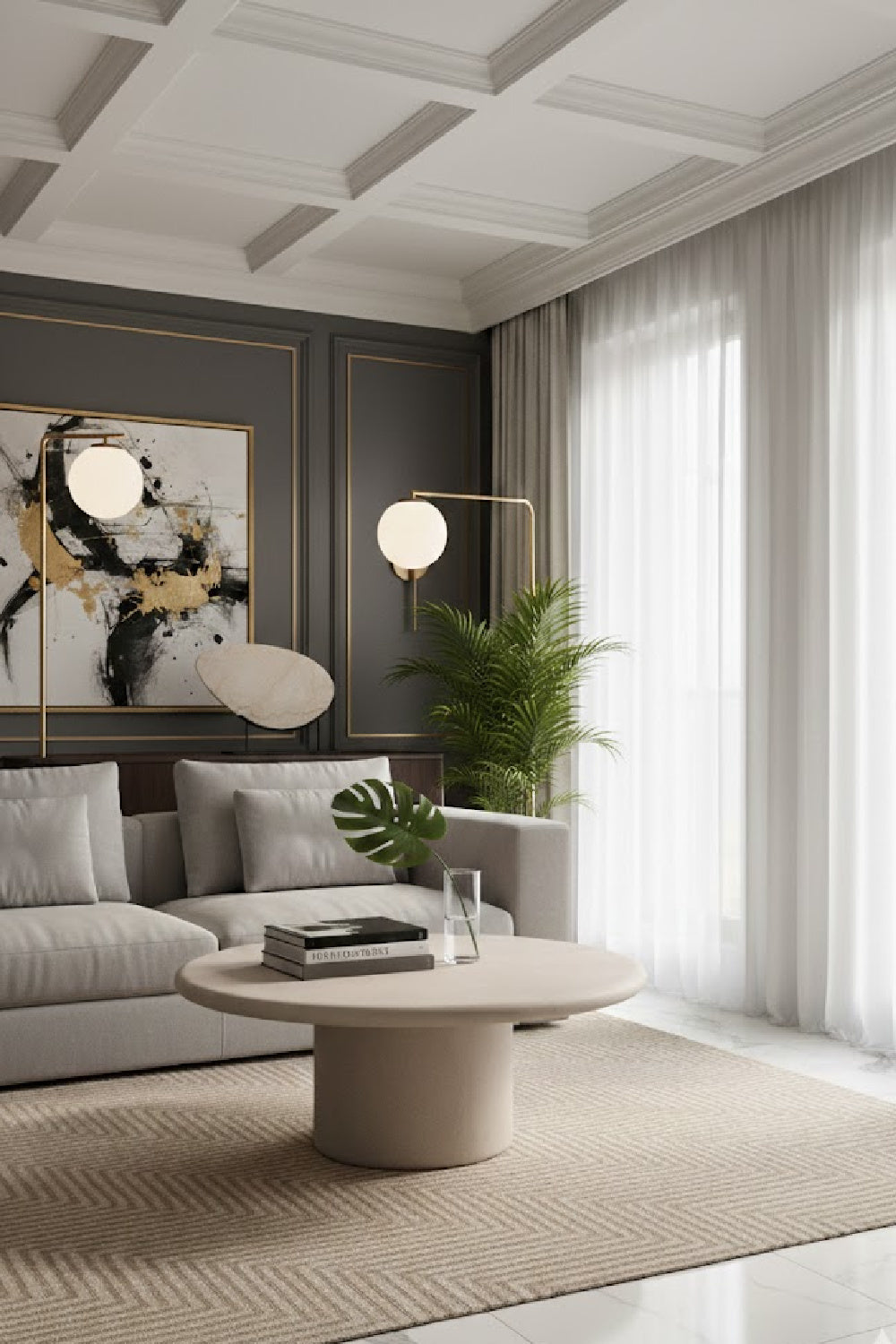  Modern European furniture - Sculptural Marble Decor - www.oroa.com | Oroa.com