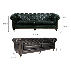   Modern European furniture - Tufted Chesterfield Leather Sofa - www.oroa.com | Oroa.com