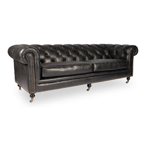   Modern European furniture - Tufted Chesterfield Leather Sofa - www.oroa.com | Oroa.com