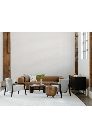   Modern European furniture - Brown Leather Sofa - www.oroa.com | Oroa.com