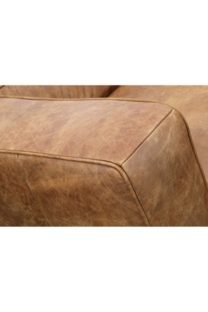   Modern European furniture - Brown Leather Sofa - www.oroa.com | Oroa.com