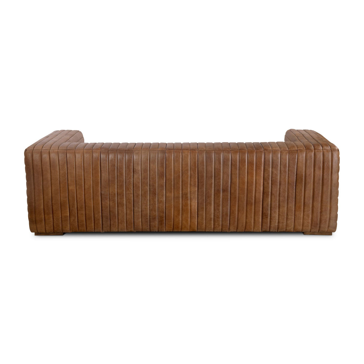   Modern European furniture - Channel-Stitched Leather Sofa - www.oroa.com | Oroa.com