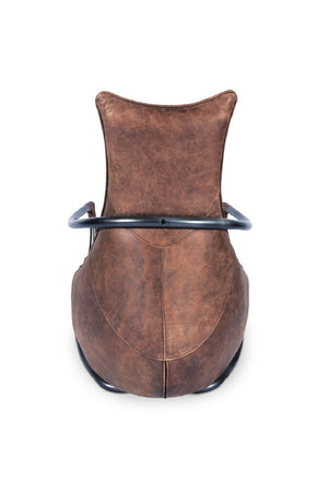   Modern European furniture - Brown Leather Club Chair - www.oroa.com | Oroa.com