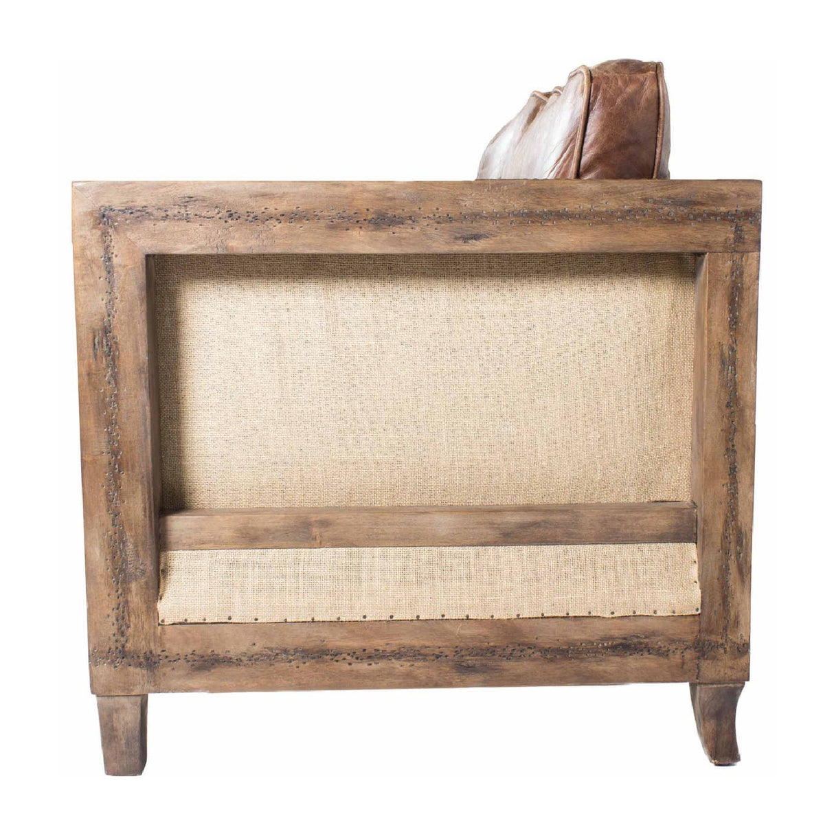   Modern European furniture - Brown Leather Rustic Sofa - www.oroa.com | Oroa.com