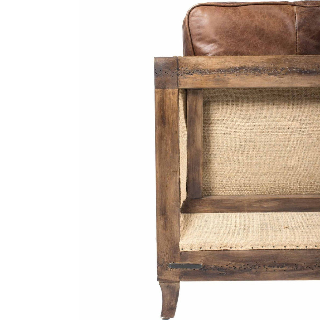   Modern European furniture - Brown Leather Rustic Sofa - www.oroa.com | Oroa.com