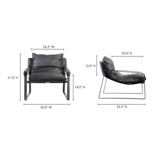   Modern European furniture - Leather Modern Classic Accent Chair - www.oroa.com | Oroa.com