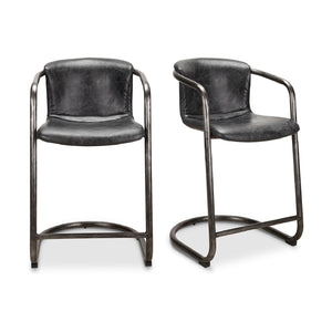   Modern European furniture - Cantilevered Counter Stool Set (2) - www.oroa.com | Oroa.com