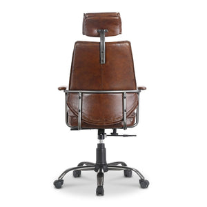   Modern European furniture - Adjustable Leather Office Chair - www.oroa.com | Oroa.com