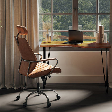   Modern European furniture - Adjustable Leather Office Chair - www.oroa.com | Oroa.com