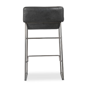   Modern European furniture - Leather Backless Counter Stools (2) - www.oroa.com | Oroa.com