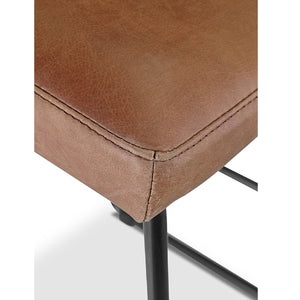   Modern European furniture - Leather Backless Counter Stools (2) - www.oroa.com | Oroa.com