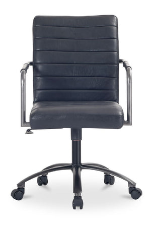   Modern European furniture - Grain Leather Office Chair - www.oroa.com | Oroa.com
