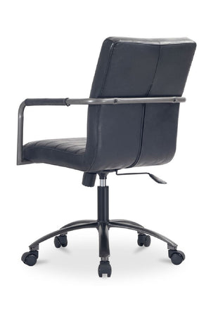   Modern European furniture - Grain Leather Office Chair - www.oroa.com | Oroa.com